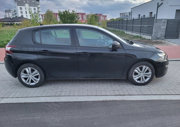 Peugeot 308 cena 33000 przebieg: 153200, rok produkcji 2014 z Września małe 7